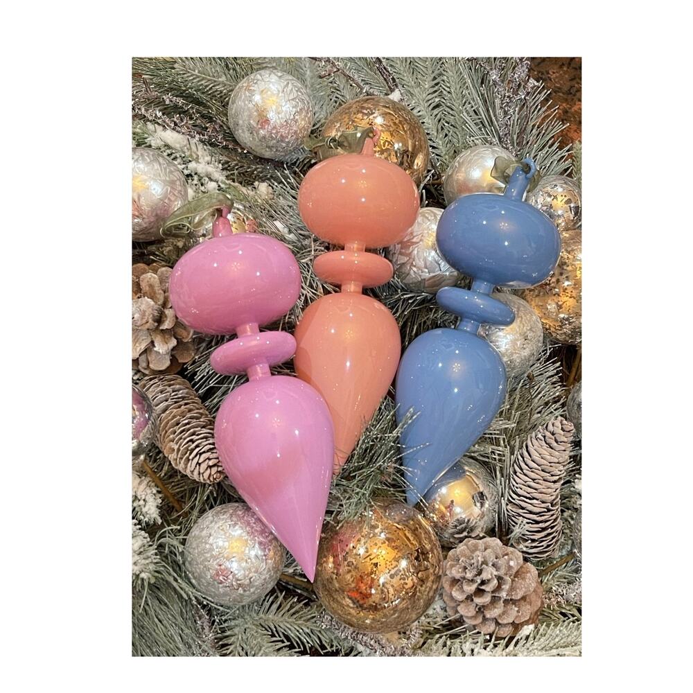 Boho Flair Ornaments by HGTV Home Collection Set of 3